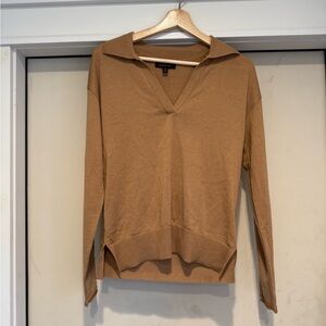 Banana Republic Light Brown Merino Wool Sweater